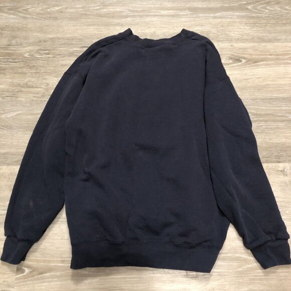 Vintage Disney Tinkerbell Women SZ Large L Tink Crew neck Pullover Sweatshirt - Picture 6 of 6